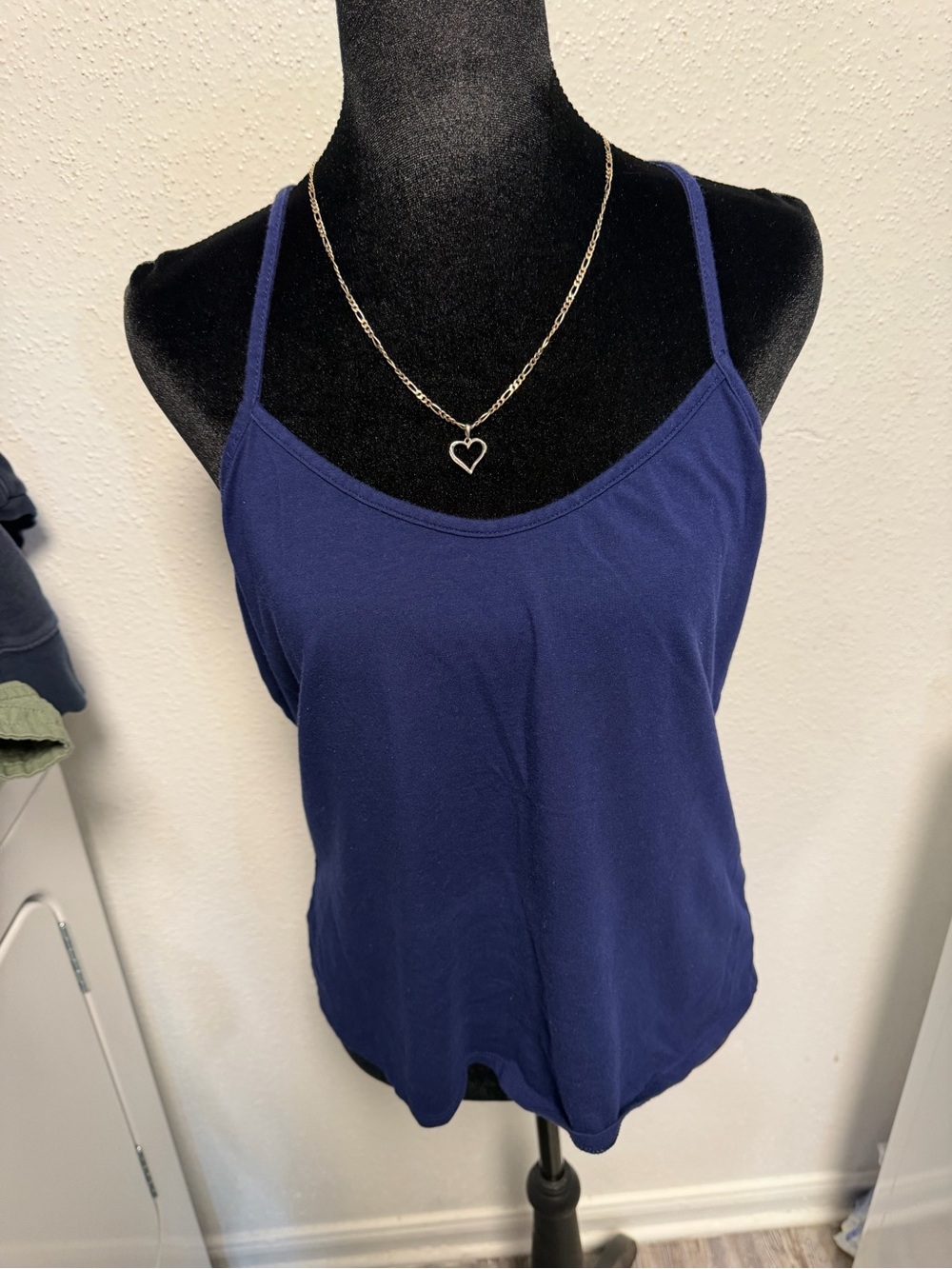 Everyday Navy Spaghetti-Strap Camisole